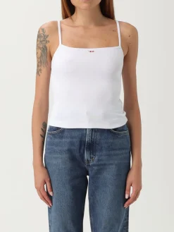 Canotta basic Diesel in cotone stretch