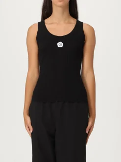 Canotta basic Kenzo in viscosa con logo