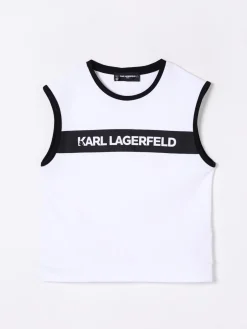 Canotta con logo Karl Lagerfeld Kids