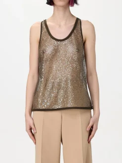 Canotta con paillettes Pinko