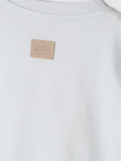 Canotta in cotone con logo MSGM Kids