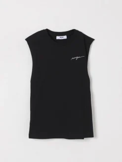 Canotta in cotone con logo MSGM Kids