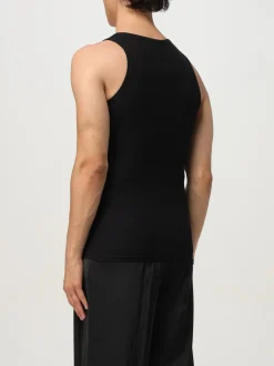 Canotta in cotone Versace con logo