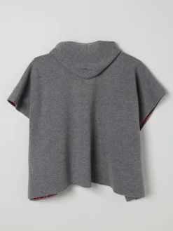 Cappa in lana FF Fendi con cappuccio