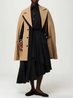 Cappa in misto cotone a doppiopetto Karl Lagerfeld