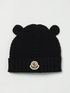 Cappello a berretto con orecchie e logo Moncler