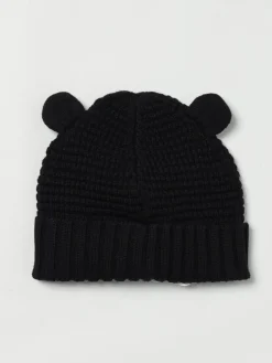 Cappello a berretto con orecchie e logo Moncler