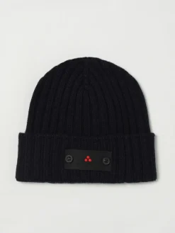 Cappello a berretto in misto lana con logo Peuterey