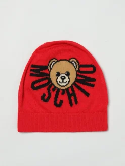 Cappello a berretto Teddy Moschino in misto lana e cotone
