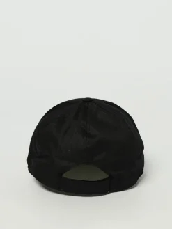 Cappello Balmain in cotone con logo ricamato