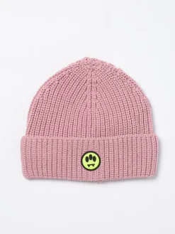 Cappello Barrow Kids in misto lana a coste con logo