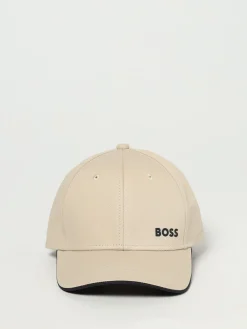 Cappello Boss in canvas di cotone con logo