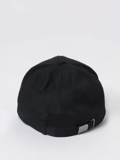 Cappello Boss in cotone con logo ricamato