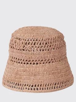 Cappello Chloè in rafia crochet