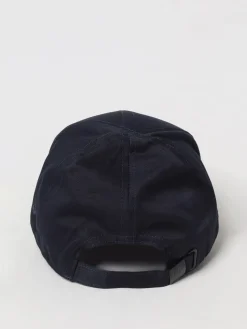 Cappello C.P. Company in cotone con logo ricamato