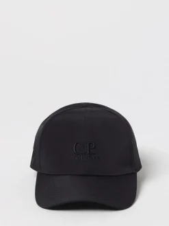 Cappello C.P. Company in nylon con logo ricamato e lenti