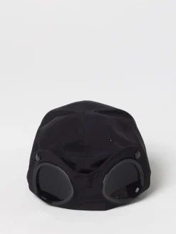 Cappello C.P. Company in nylon con logo ricamato e lenti