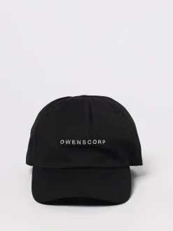 Cappello da baseball con logo Rick Owens