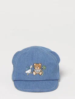 Cappello da baseball con logo Teddy Moschino