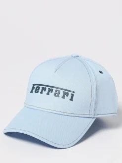 Cappello da baseball con logo Ferrari
