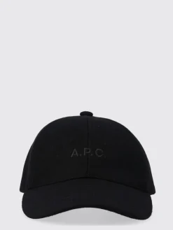 Cappello da baseball in lana con logo A.P.C.