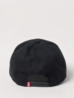 Cappello Diesel in cotone con logo ricamato