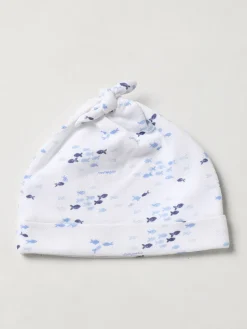 Cappello Emporio Armani Kids in cotone stampato