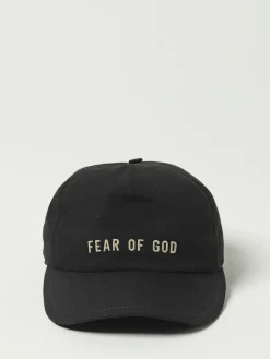 Cappello Fear Of God in cotone con logo ricamato