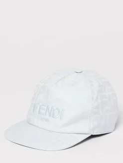 Cappello FF Fendi in cotone con monogram jacquard