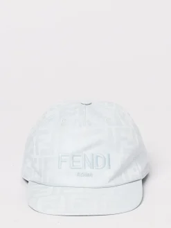 Cappello FF Fendi in cotone con monogram jacquard