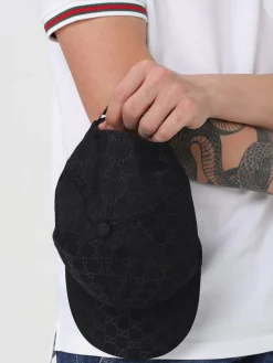 Cappello GG Gucci in misto cotone jacquard