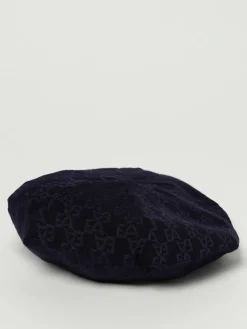 Cappello in misto viscosa logato Emporio Armani