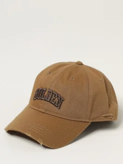 Cappello Journey Golden Goose in drill di cotone effetto used