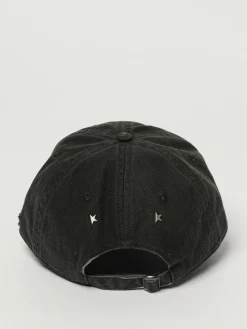 Cappello Journey Golden Goose in twill di cotone effetto used