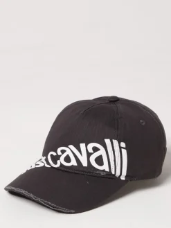 Cappello Just Cavalli in cotone used con stampa logo