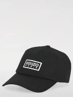 Cappello Kenzo in cotone con logo ricamato