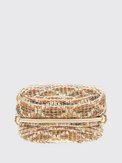 Cappello Maison Michel in tweed di cotone