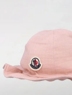 Cappello Moncler in cotone con patch logo