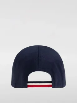 Cappello Moncler in cotone con patch logo