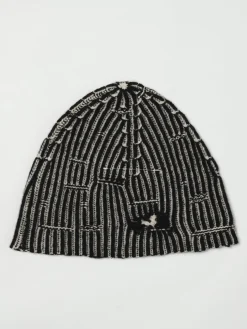 Cappello Numeric MM6 Maison Margiela in lana a coste effetto used