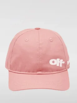 Cappello Off-White Kids in cotone con stampa logo