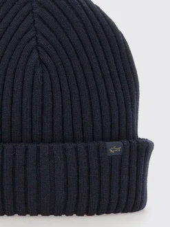 Cappello Paul & Shark in lana a coste