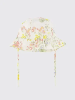 Cappello Tartine Et Chocolat in cotone e lino con stampa floreale