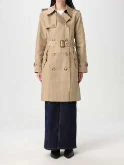 Cappotto doppiopetto Lauren Ralph Lauren in misto cotone