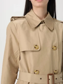 Cappotto doppiopetto Lauren Ralph Lauren in misto cotone