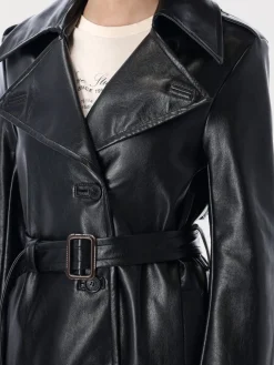 Cappotto lungo in pelle sintetica Acne Studios