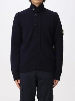Cardigan a collo alto Lambswool Stone Island