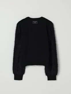 Cardigan a girocollo Balmain con bottoni gioiello