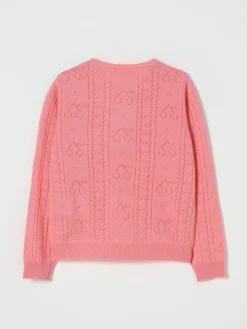 Cardigan a girocollo in cashmere Bonpoint