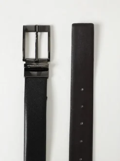 Cintura Armani Exchange reversibile in pelle